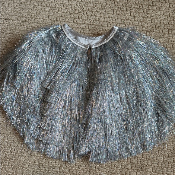 ASOS Silver Fringe Top - Picture 1 of 5